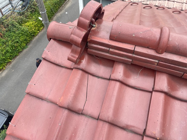 和瓦　棟瓦　丸棟　鬼瓦