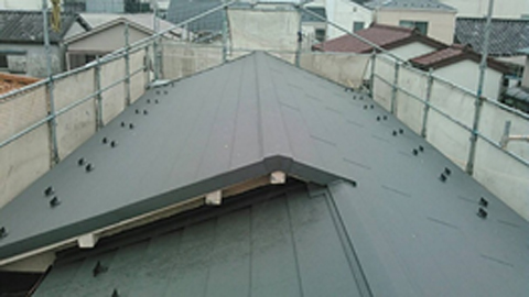 瓦～ガルテクト　葺き替え工事