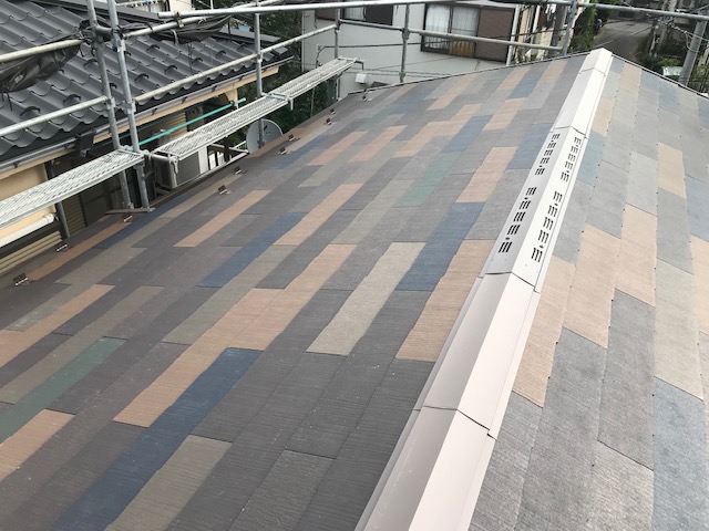 コロニアル～コロニアル　葺き替え工事